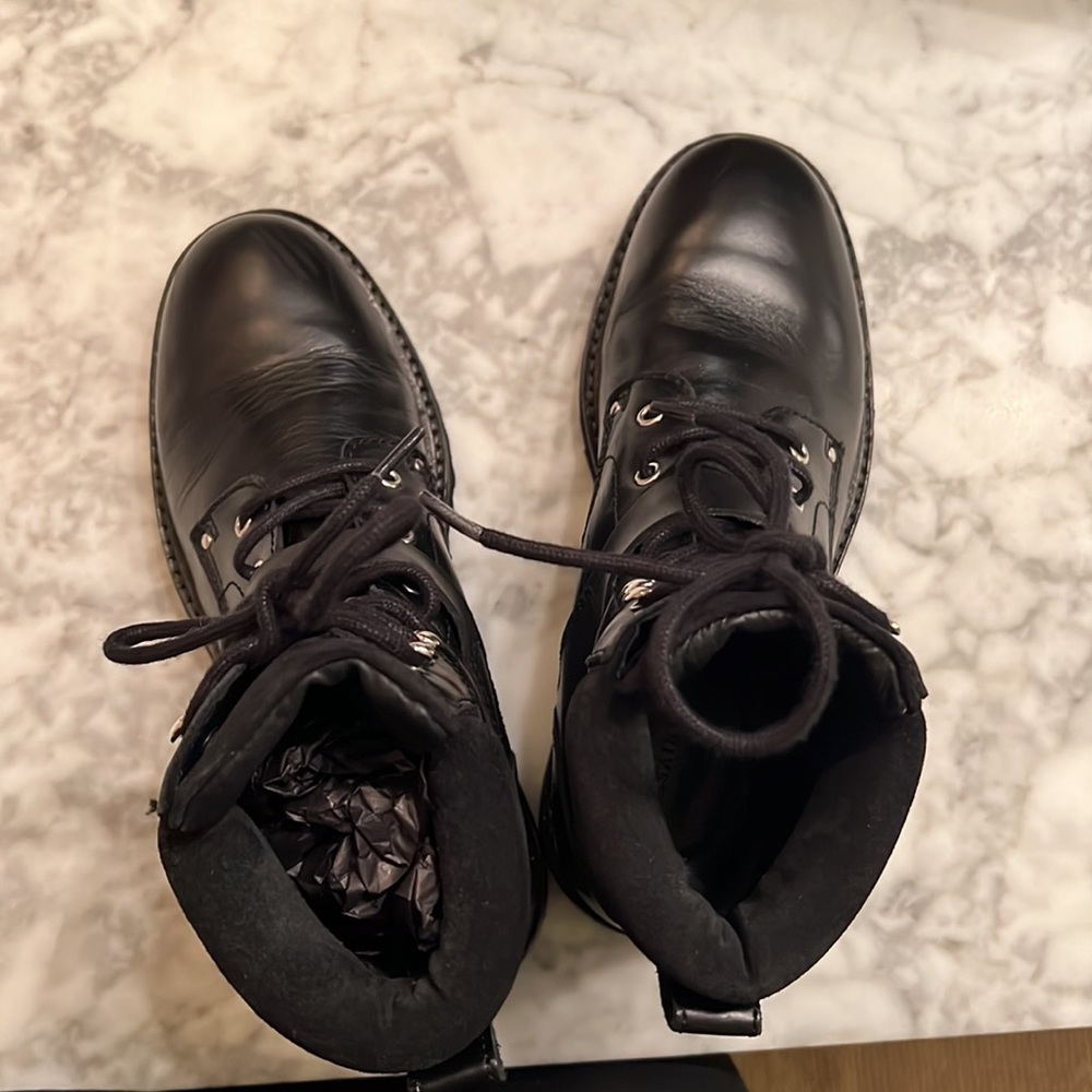Allsaints Paulina Combat Lugg Boots View 5